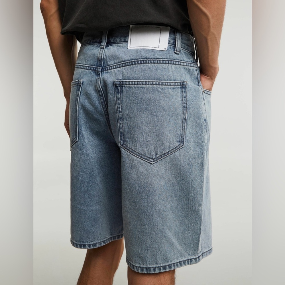 ThisIsNeverThat Washed Denim Short - Washed Blue - Picture 3 of 15